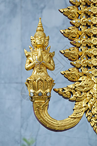 寺庙的泰文风格装饰信仰精神哲学传统佛教徒艺术宗教智慧纪念碑金子图片