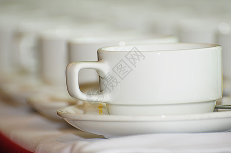 白咖啡杯餐具拿铁咖啡杯子早餐咖啡店蒸汽白色玻璃液体图片