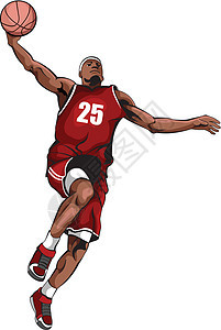 篮球运动黑人运动员肌肉分数背景图片