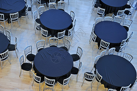 空空表格家具高架咖啡店椅子座位桌子餐厅饭厅蓝色图片