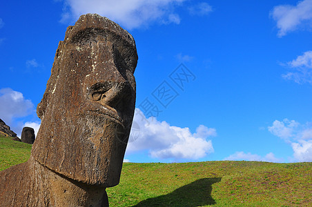 复活节岛独立莫艾旅游雕像旅行文化雕塑石头历史岩石观光图片