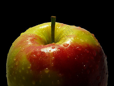 苹果黄色味道红色食物绿色黑色饮食水果图片