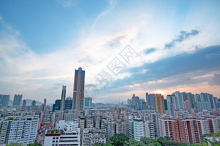 城市日落景观摩天大楼旅游车辆戏剧性街道运动工厂建筑旅行图片