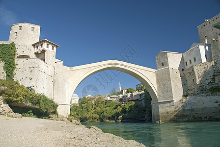 博斯尼亚的山顶桥图片