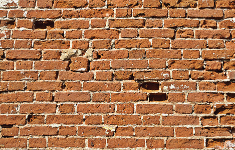 旧的红砖墙壁背景砖墙石墙材料石工红色石匠石头墙纸石方水泥图片