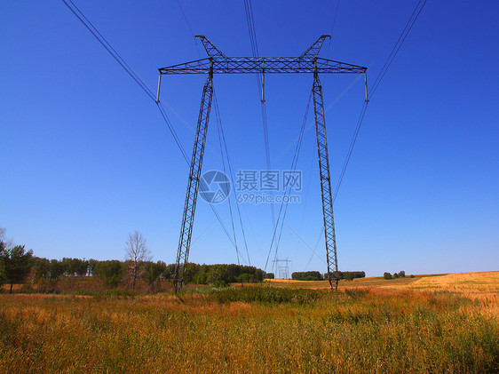 近田电网电源线场地通电紧张小麦燃料网格驱动车站环境图片