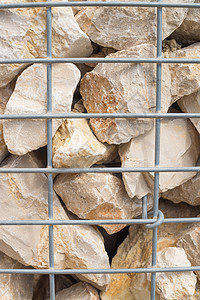 Gabion 保留墙壁图片