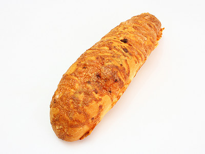 面包的长饼面粉酵母文化食物小麦水平白色图片