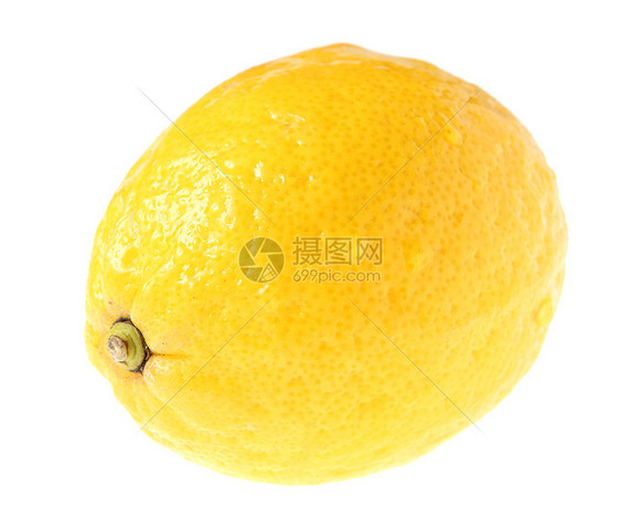 柠檬黄色白色食物水果图片
