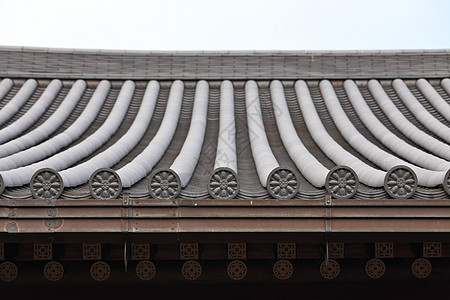 中国庙屋顶城市遗产村庄水泥马赛克寺庙功夫住宅建筑学橙子图片