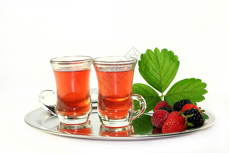 森林果茶混合物水果输液芳香热饮饮料森林维生素图片