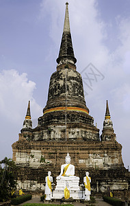 泰国Ayuthaya省老寺图片