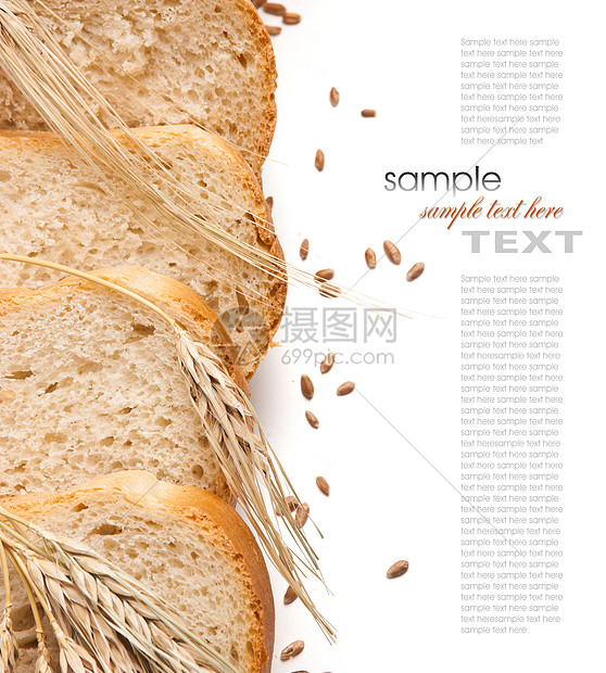 面包和耳朵营养核心乡村食物大麦稻草化合物馒头小麦收成图片