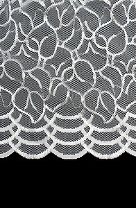 装饰带图案白色黑色宏观钩针纺织品材料裙子边界工艺棉布图片