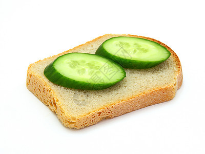 三明治加黄瓜营养小吃小麦蔬菜叶子餐饮面包饮食午餐火腿图片