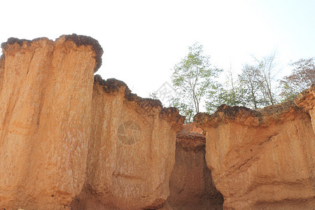 山坡爬坡旅游曲线天空土地旅行石头形式目的地环境图片