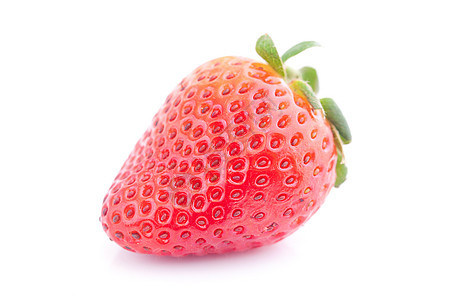 大红草莓 白边隔离水果白色红色薄荷食物草本植物香料药品宏观种子背景图片