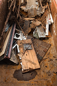 垃圾堆废料场回收黑色垃圾废料工业团体古董垃圾场乡村图片