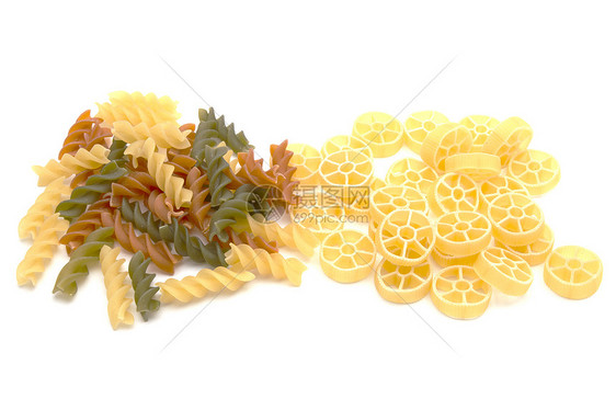 面食美食宏观食物黄色盘子文化营养饮食午餐白色图片
