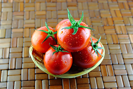 新鲜西红柿营养工作室红色蔬菜饮食水果白色团体食物篮子图片