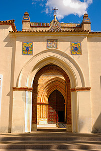 修道院教堂历史纪念碑入口旅游宗教文化天空旅行地标建筑学图片