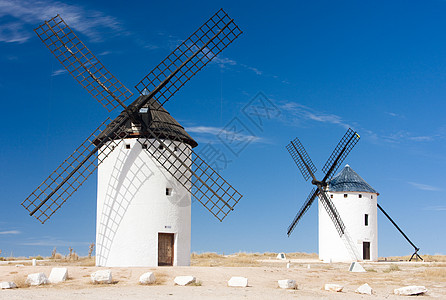 西班牙的风车外观位置地标景点世界建筑学旅行城省图片