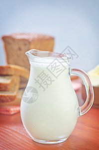 牛奶奶黄油食物小麦小吃饮料厨房橙子玻璃蛋糕盘子图片