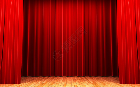 红色天鹅绒幕幕幕开场场景布料歌剧艺术气氛推介会礼堂窗帘观众织物图片