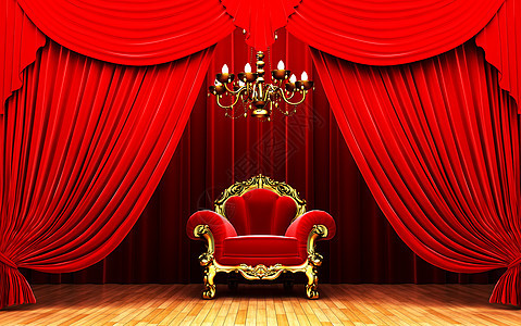 红色天鹅绒幕幕幕开场歌词艺术观众播音员行动织物布料手势歌剧礼堂背景图片