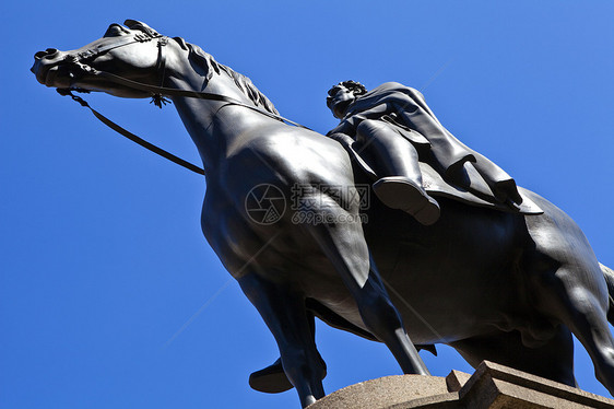 伦敦惠灵顿州公爵旅行英语景点城市雕像经济历史性吸引力旅游雕塑图片