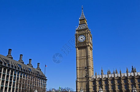 伦敦的议会两院会议图片