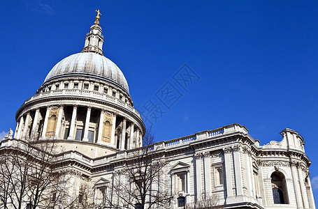 伦敦圣保罗大教堂城市崇拜圆顶教会旅游景点地标建筑学宗教英语图片