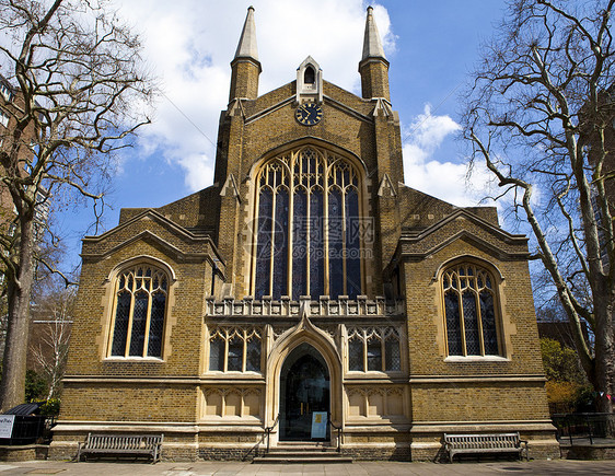 伦敦圣约翰教会海德公园尖塔宗教旅游旅行历史教区教堂建筑学崇拜城市图片