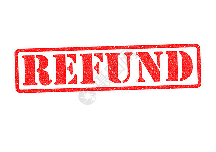 REFUND 橡胶邮票图片