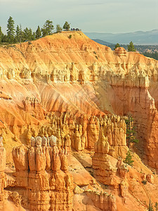 日落点的视图游客巨石日落旅行岩石编队国家峡谷巅峰石头图片