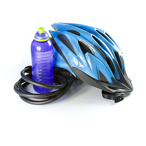 自行车头盔和设备图片