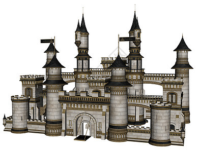 幻想城堡堡垒插图城堡图片