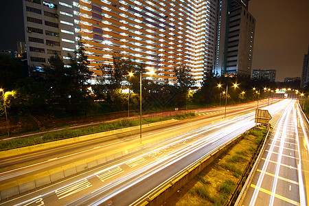 城市黄昏 交通繁忙建筑场景立交桥速度景观运输风景运动街道市中心图片