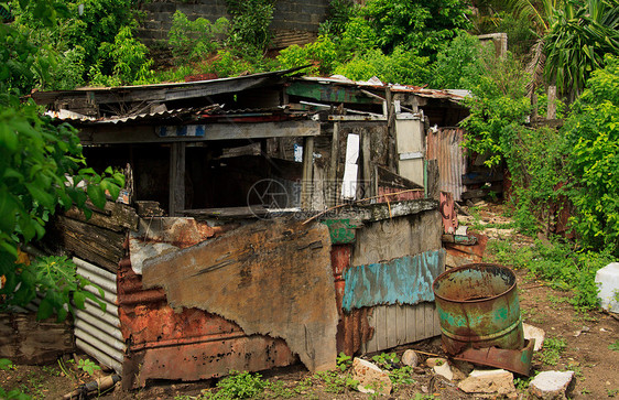 旧旧棚屋窝棚收入小屋住房贫困图片