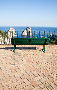 法拉格利奥尼迪卡普里风景树木天空海浪假期海岸蓝色旅行高尔夫放松图片