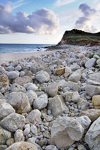 阿尔加尔夫自然海岸线天空卵石海洋沿海岩石海滩旅行支撑海岸假期图片