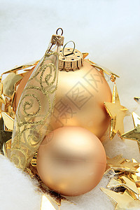金金圣诞节奖章金光装饰品卡片季节性玻璃庆典图片