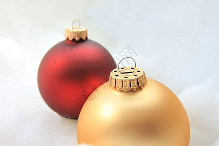红金的圣诞装饰品丝带金子金光玻璃卡片季节性庆典图片