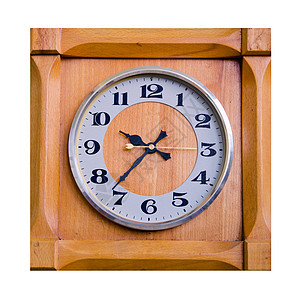 现代木制时钟图片