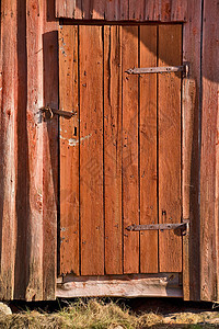 旧木门合页入口风化木头棕色农场乡村木材建筑指甲图片
