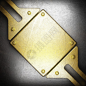 金银和银银背景金子金属黄色装饰品框架反射艺术风格抛光插图图片