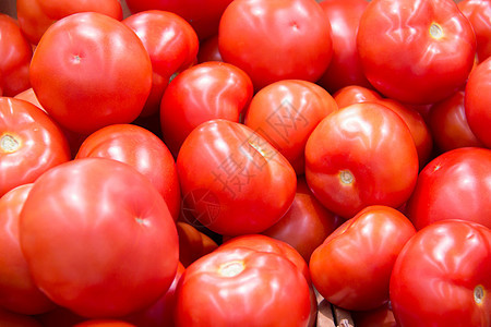 市场上的红番茄农场圆圈团体红色商业店铺收成食物杂货圆形图片