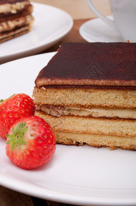 蒂拉米苏糕点棕色食物可可巧克力饼干蛋糕奶油甜点咖啡图片