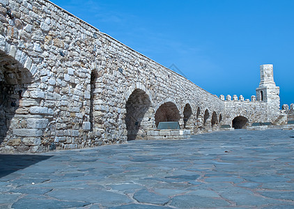 旧堡垒的环洞博物馆废墟据点历史性历史墙壁骑士沙龙防御漏洞图片