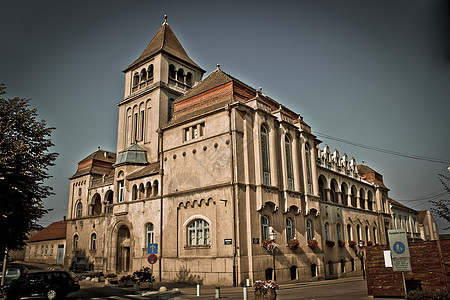 克罗地亚Krizevci克罗地亚国家大厅大楼图片